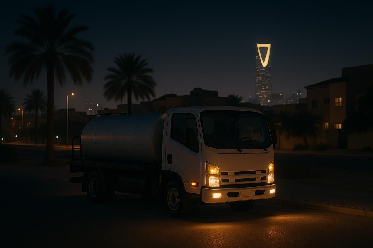 A 6-ton water tanker for supply contracts